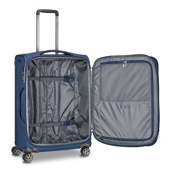 Roncato Gateway 4 kółka Zestaw walizek 3-części z plisą rozprężną