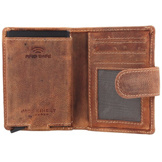 Jack Kinsky Baltimore Etui na karty kredytowe Ochrona RFID Skórzany 11 cm