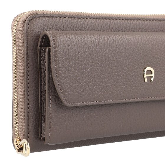 AIGNER Kopertówka Skórzany 20 cm