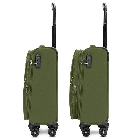 Stratic taska 4-kołowy wózek kabinowy S 55 cm z plisą poszerzającą