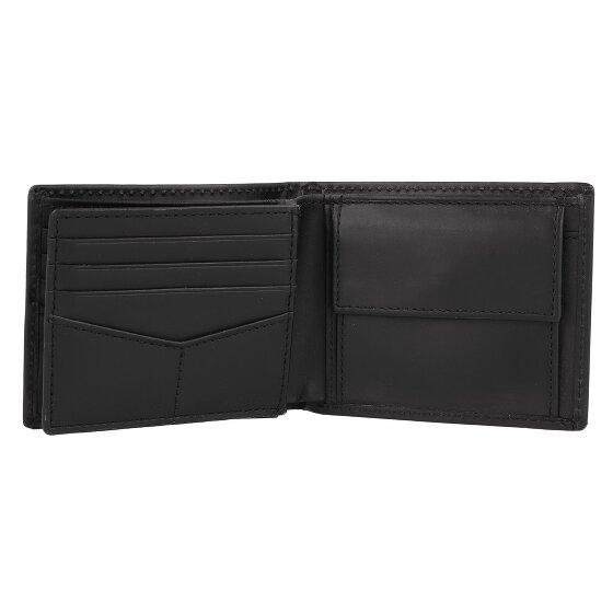Fossil Derrick Portfel Ochrona RFID Skórzany 12 cm