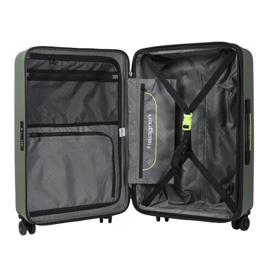 Hedgren Comby Grip M Exp 4 kółka Walizka 65 cm z plisą rozprężną