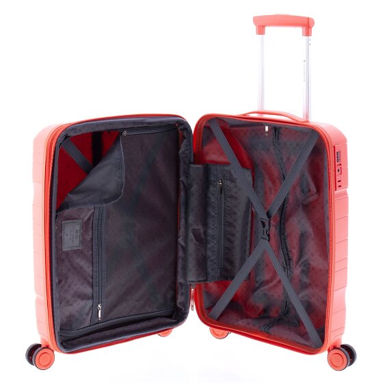 Gladiator 3800 4 kółka Walizka kabinowy 55 cm z plisą rozprężną