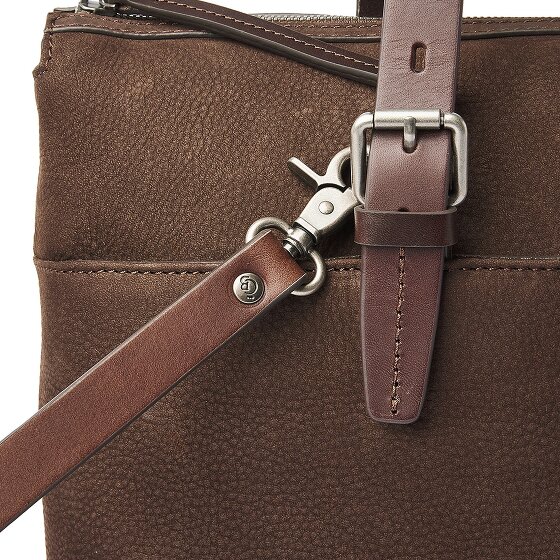 Castelijn & Beerens Nubuck Torba na ramię Skóra 40 cm Komora na laptopa