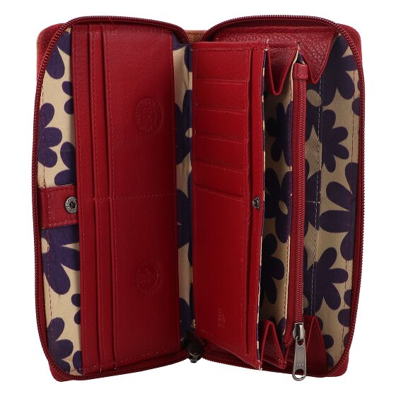 Greenburry Nappa Portfel Ochrona RFID Skórzany 19.5 cm