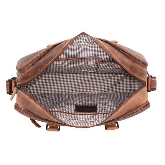 Jack Kinsky Skórzana teczka Baltimore 7 39 cm