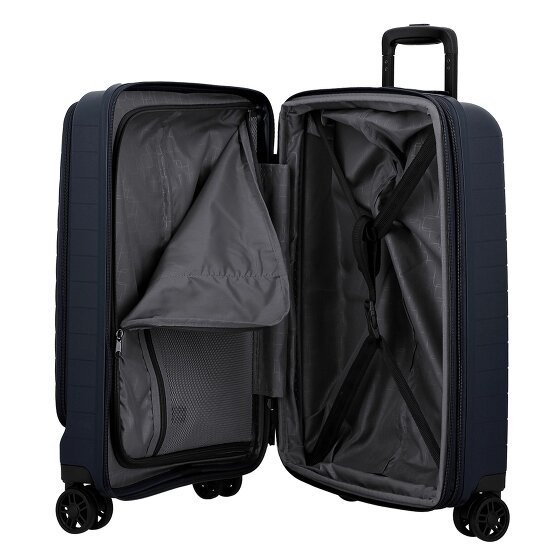 Jump Striper 4 kółka Walizka kabinowy 55 cm z plisą rozprężną