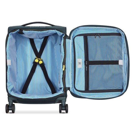 Delsey Paris Montmartre 3 4 kółka Walizka kabinowy 55 cm z plisą rozprężną