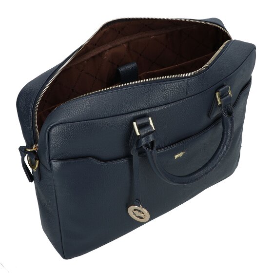 Braun Büffel Hanna Teczka Skórzany 41 cm Komora na laptopa