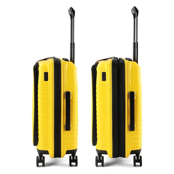 Samsonite Intuo 4 kółka Walizka kabinowy 55 cm Komora na laptopa z plisą rozprężną