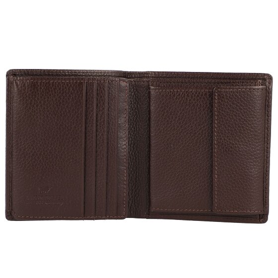 Braun Büffel Prato Portfel Ochrona RFID Skórzany 9 cm