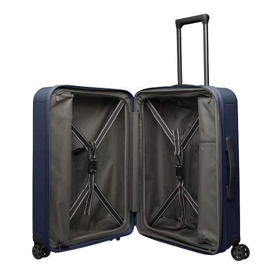 Travelite Panello 4 kółka Walizka M 65 cm z plisą rozprężną