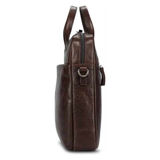 Jost Glasgow Teczka Skóra 37 cm Komora na laptopa