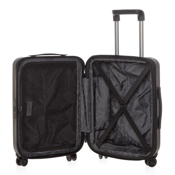 Mandarina Duck Tank Case 4 kółka Walizka kabinowa S 55 cm z funkcją poszerzenia