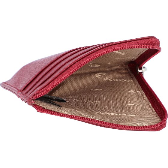 Esquire Skórzane etui na karty kredytowe Oslo RFID 10,5 cm