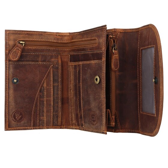 Greenburry Vintage portfel skórzany 15,5 cm