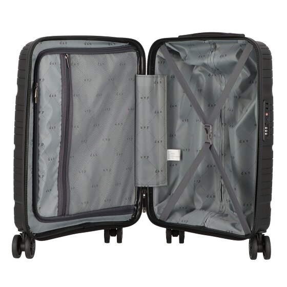 d&n Travel Line 4300 4 kółka Walizka kabinowy S 55 cm