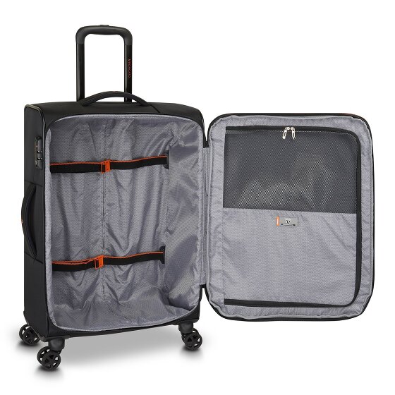 Roncato Metropolitan 4 kółka Walizka 66 cm z plisą rozprężną