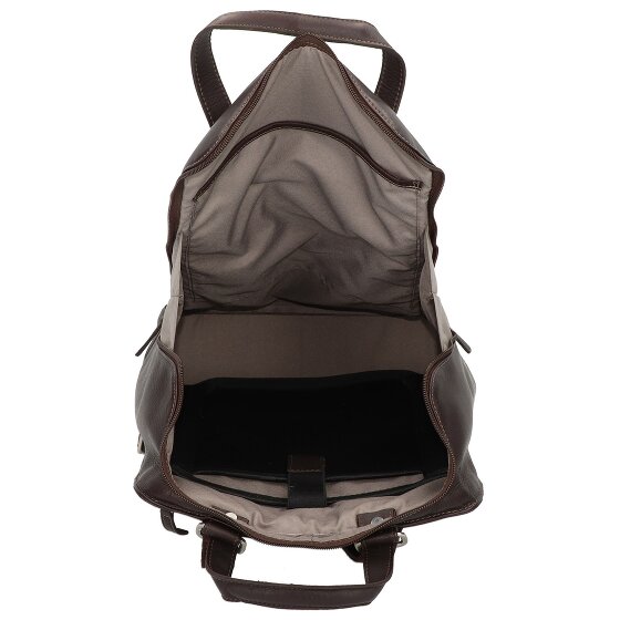 Harold's Campo Plecak biznesowy Skóra 45 cm Komora na laptopa