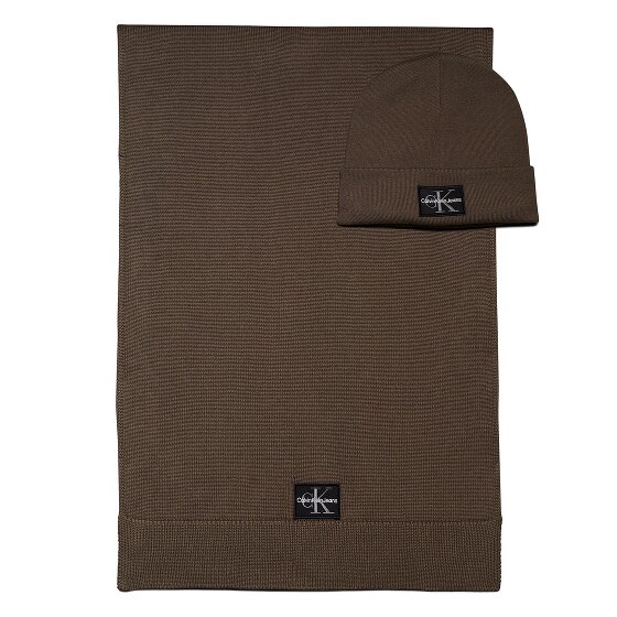 Calvin Klein Jeans Zestaw upominkowy czapka i szalik 2 szt.