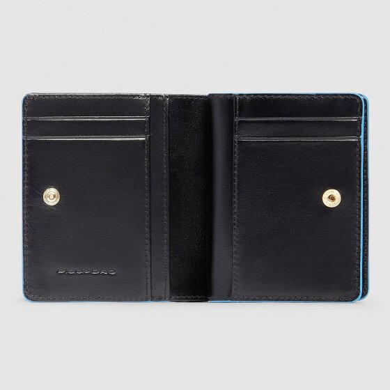 Piquadro Blue Square Portfel Ochrona RFID Skórzany 11 cm