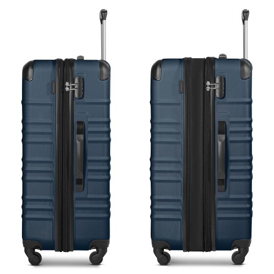 Wenger Amplar Evo 4 kółka Walizka L 75 cm z plisą rozprężną