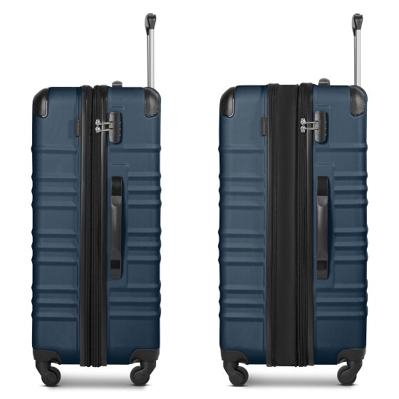 Wenger Amplar Evo 4 kółka Walizka L 75 cm z plisą rozprężną