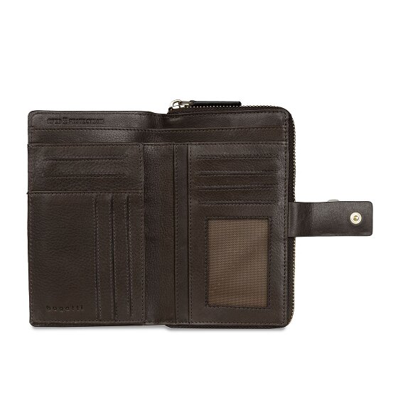 bugatti Noemi Portfel Ochrona RFID Skórzany 16 cm