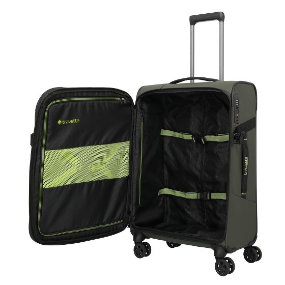 Travelite Briize 4 kółka Walizka M 67 cm z plisą rozprężną