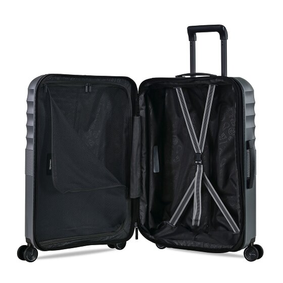 Eminent Dandelion 4 kółka Walizka 61 cm z plisą rozprężną