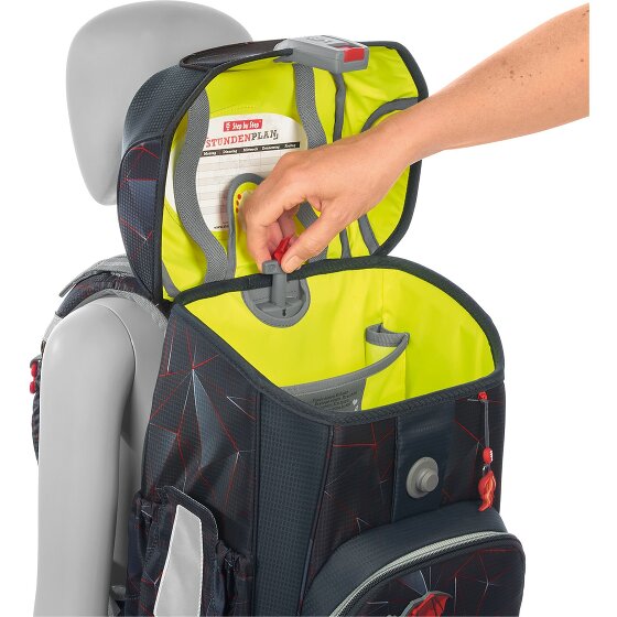 Step by Step Chmurka zestaw tornistra szkolnego 5szt.