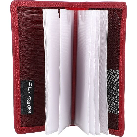 Golden Head Polo Skórzane etui na karty kredytowe RFID 7 cm