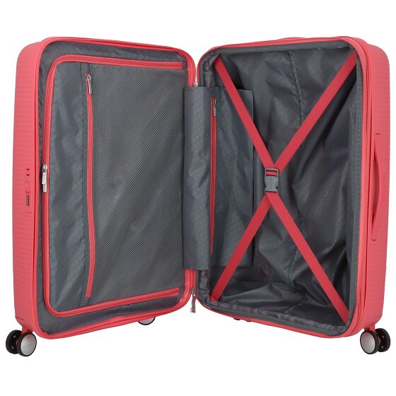 American Tourister Soundbox 4 kółka Walizka 67 cm z funkcją poszerzenia