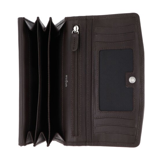 Golden Head Polo Portfel Ochrona RFID Skóra 17.5 cm
