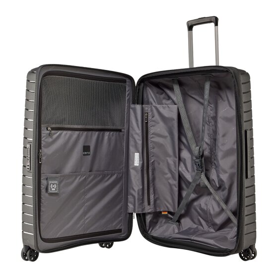 Stratic Novium 4 kółka Walizka L 77 cm z plisą rozprężną