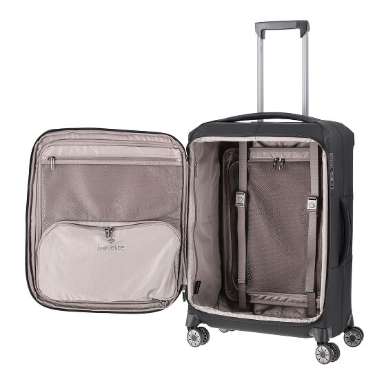 Travelite Priima 4 kółka Walizka 68 cm z plisą rozprężną