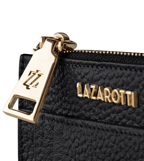 Lazarotti Skórzane etui na klucze Bologna Skórzane etui na klucze 11,5 cm z przegródką na przywieszkę powietrzną