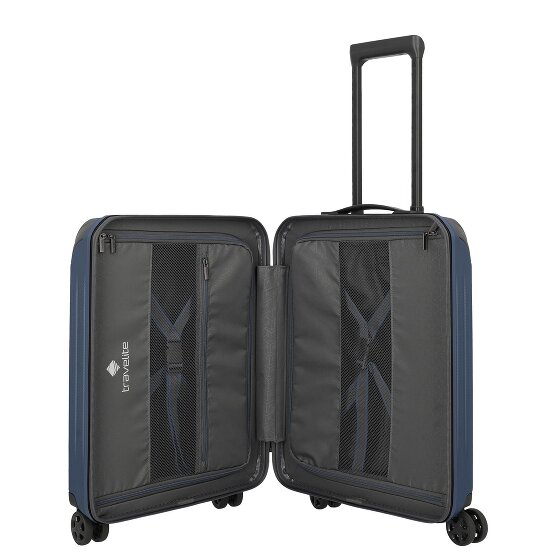 Travelite Dynamiic 4 kółka Walizka kabinowy 55 cm z plisą rozprężną