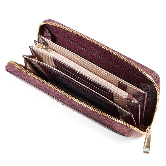 Piquadro Patricia Portfel Ochrona RFID Skórzany 19 cm