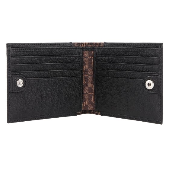 AIGNER Skórzany portfel z logo RFID 11 cm
