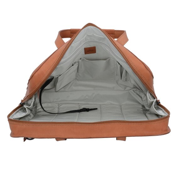 Jost Futura Briefcase Leather 38 cm Komora na laptopa