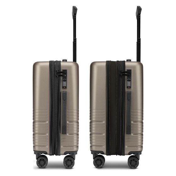 camel active Hanoi 4 kółka Walizka kabinowa S 55 cm z funkcją poszerzenia