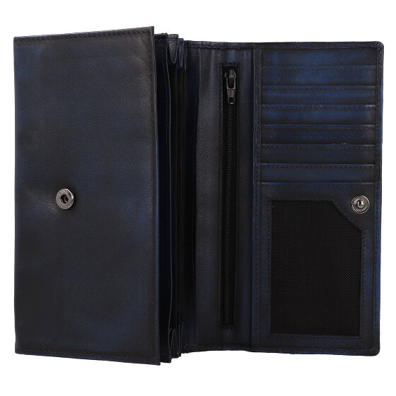 Greenburry Destressed Portfel Ochrona RFID Skórzany 18.5 cm