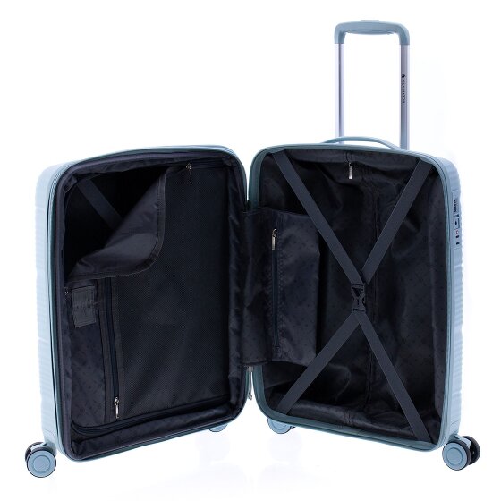 Gladiator 0800 4 kółka Walizka 55 cm z plisą rozprężną