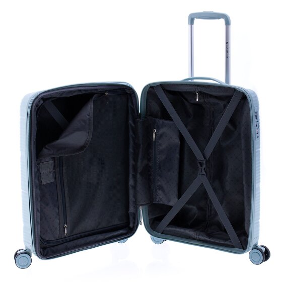 Gladiator 0800 4 kółka Walizka 55 cm z plisą rozprężną