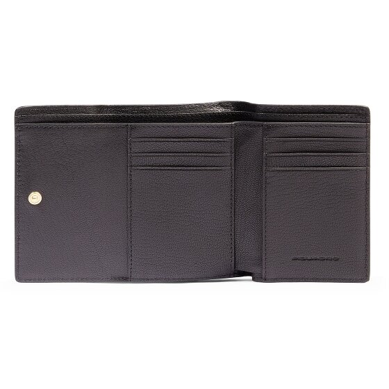 Piquadro Patricia Portfel Ochrona RFID Skórzany 9 cm