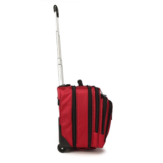 Dermata 2 kółka Walizka biznesowa 38 cm Komora na laptopa