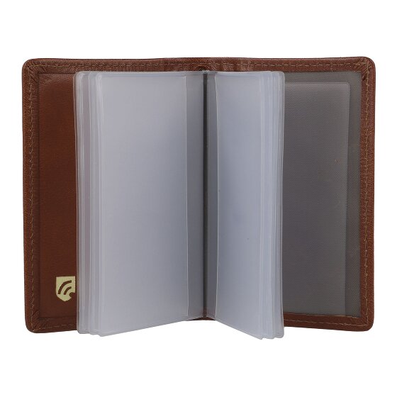 Castelijn & Beerens Skórzane etui na karty kredytowe Gaucho RFID 7 cm