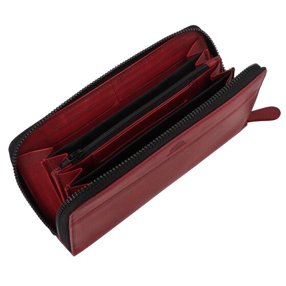 Greenburry Destressed Portfel Ochrona RFID Skórzany 19 cm