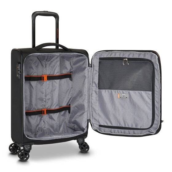 Roncato Metropolitan 4 kółka Walizka kabinowa 55 cm z funkcją poszerzenia